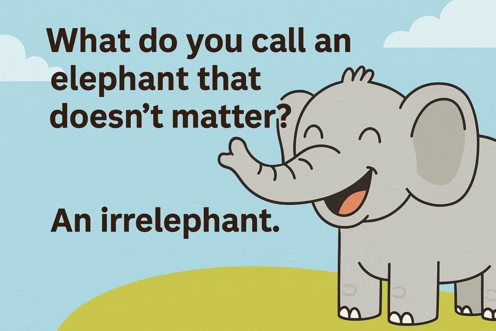 elephant jokes really funny jokes for kids